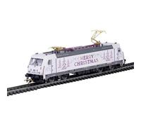 Märklin H0 - Locomotive de Noël BR 185.2 - Décodeur mfx - Moteur spécial - Arceau d'embrayage plaqué Or 24 carats - Époque VI