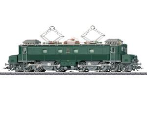 Märklin H0 - Locomotive électrique Ce 6/8 I - Köfferli - Décodeur numérique mfx+ - Finition métal très détaillée - Epoque III - 39521
