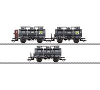 Coffret 3 wagons-citernes 3 cuves, DB ép. III - Märklin 46491 - H0