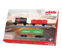 MARKLIN Set de 3 wagons marchandises Cargo, ép. VI - HO 1/87 - Märklin 44506