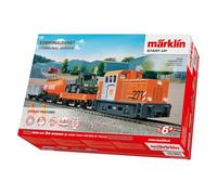 Märklin Start up 29296 H0 Digital Kit de démarrage du Service Municipal - Locomotive avec mfx, clé de contrôle de Puissance Infrarouge, Voie C Ovale avec Souple, véhicule Municipal à partir de 6 Ans