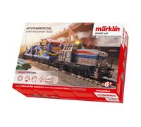 Märklin Start up 29952 Train de Transport de Voiture Modélisme Ferroviaire Trace H0 Kit de démarrage Locomotive, Chariot, Rails et unité de Commande pour Enfants à partir de 6 Ans