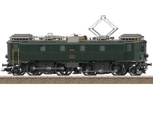 Märklin Trix H0 25513 Locomotive électrique Be 4/6 Epoche IV - Décodeur numérique, Son, Fonctions de lumière LED, Version métallique, Changement de lumière Suisse, modélisme de Chemin de Fer CC