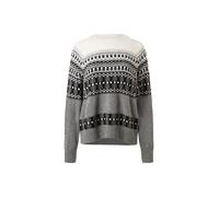 MAERZ Muenchen Pull-over '334301' gris / blanc, Taille S