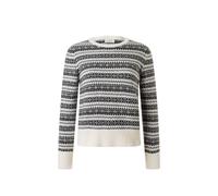 MAERZ Muenchen Pull-over écru / gris / noir, Taille XXXL