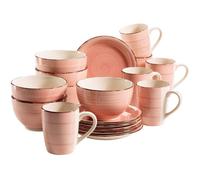 MÄSER Mäser Série Bel Tempo Ensemble de vaisselle de petit-déjeuner Dans différentes couleurs Rose (Bel Tempo Ii).
