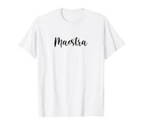 Maestra Appréciation des Enseignants d'espagnol pour la rentrée Scolaire T-Shirt Graphique avec Valeur