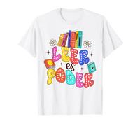 Maestra Maestra Leer ES Poder Maestre Maestre Maestre Espagnol T-Shirt