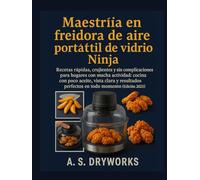Maestría en freidora de aire portátil de vidrio Ninja