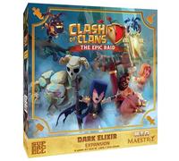 Maestro Media Ventures | Clash of Clans The Epic Raid Dark Elixir Expansion | Extension De Jeu De Plateau | 2-4 Joueurs | 45-90 Min