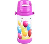 Maestro MR-1640 - Bouteille en acier inoxydable isolée par le vide pour enfants (350 ml, rose)