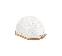 Maestro MR-1678-G Boîte à Pain, Couvercle Coulissant, Récipient de Rangement pour Garder le Pain et les Petits Pains Frais Plus Longtemps, Design Moderne, Bread Box, Blanc
