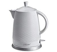 Maestro MR069 Bouilloire céramique Pichet électrique 1,5l 1200 W, Blanc