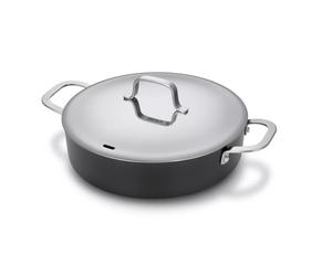 MAESTRO Sauteuse fonte aluminium revêtue céramique avec couvercle inox BEKA D28 cm