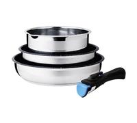Maestro-Set 2 poêles Casserole à manche amovible MR-3529-4