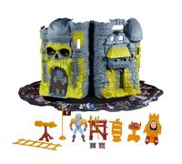 Masters of The Universe Coffret Château des Ombres avec Tapis de Jeu et Figurine en Combinaison Spatiale, Pont-Levis en Forme de mâchoire et Autres Éléments et Accessoires, JKH87