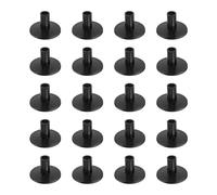 MAEXUS® Lot de 20 housses de cymbales pour support de cymbale, manchons de cymbales en plastique noir