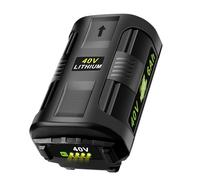 MAFACBAC - Batterie au lithium 6Ah 40V : remplacement pour batterie Ryobi 40V OP40401 OP40602 OP4026 OP40501 OP40261 - Compatible avec Ryobi 40V batterie tondeuse à gazon