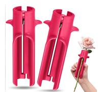 Mafagwre Lot de 2 Décapant à épines de Roses, Nettoyeur de Fleurs, Coupe-épines, Outil De Nettoyage De Tondeuse D'épines, Efficace pour Nettoyer Les Roses et Les Feuilles (B)