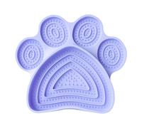Mafagwre Tapis De Lèche Chien, Coussin À Lécher en Silicone pour Animaux De Compagnie, Tapis De Léchage Chien avec Ventouses, Nappe Lick'n'Snack pour Chat pour Bain, Entraînement (B)