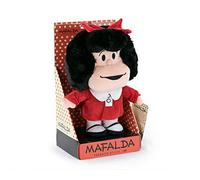 Mafalda - Peluche Mafalda 27 Cm - Qualité Super Soft (Display, Rouge)