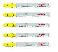 Mafell Lot de 5 lames de scie sauteuse L2