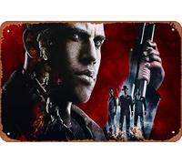 Mafia 3 Deluxe Edition Game Plaque en métal 20,3 x 30,5 cm Décoration murale vintage rétro