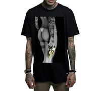 Mafioso Men's Goldie Tee Tattoo T Shirts Clothing Unisex 100% Cotton Short-Sleeve T-Shirts Black XL