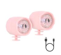 mafiti Phare pour Croc, 2 Pieds LED Lumière Sabots Chaussures Phares IPX5 Imperméables Pour Promenade de Chien, Camping, Lumière de Charge Type C, Convient aux Adultes et Aux Enfants