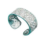 MAFKIATAMY Bracelet jonc réglable en argent sterling 925 avec cœur creux pour femme, décoration de fête de mariage, bijoux de luxe avec vous, accessoires tendance, créatif, meilleur cadeau