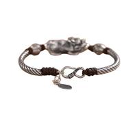 MAFKIATAMY Nouveau 2026 Classique En Rétro Haut Bracelet Femme Argent 925 Style Ethnique Divine Bête Hommes Décoration Bijoux Luxe Avec Pour Vous Accessoires Tendance Créatif Meilleur Cadeau