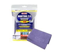 Mafra 1 Chiffon Martina 2.0 - Tissu caoutchouté Multi-Usage Haute Absorption, idéal pour sécher et Nettoyer Les Surfaces délicates sans Halos. Auto, Verre, intérieur, Cuir, Acier. Microfibre 38 x 50