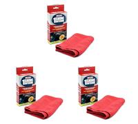 Mafra, 1Shine Interior, Chiffon de Nettoyage intérieur de Voiture en Microfibre, capturant la poussière, idéal pour Nettoyer Les Tableaux de Bord et Les Plastiques, Rouge, Taille 30x30cm (Lot de 3)