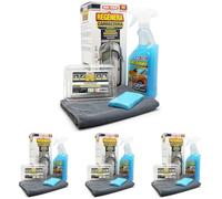 Mafra, Car Refinish Kit, Traitement décontaminant pour la carrosserie et Le Verre, Les Insectes et Les résidus ferreux de Toutes Les Surfaces extérieures, Contient Fast Cleaner et Clay Bar Soft