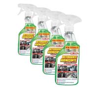 Mafra, Car Surface Cleaner, Détachant intérieur rapide sans alcool, Idéal pour hygiéniser toutes les surfaces sans rinçage, Ne laisse pas de vernis, Format 500ml (Lot de 4)