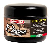 Mafra, Charme Nutrient, Crème nourrissante et nettoyante pour les intérieurs de voiture en cuir, idéale pour le nettoyage, réduit les rides et la décoloration, effet anti-âge, emballage de 150 ml