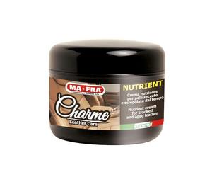 Mafra, Charme Nutrient, Crème nourrissante et nettoyante pour Les intérieurs de Voiture en Cuir, idéale pour Le Nettoyage, réduit Les Rides et la décoloration, Effet Anti-âge, Emballage de 150 ML