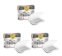 Mafra Clay Bar Special pour Voitures Légères, Couleur claire, Dureté Moyenne à Dure (Lot de 3)