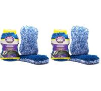 Mafra, Comfort Car Wash Pad, Pad en Microfibre à Double Action, élimine la saleté générale et Tenace, idéal pour l'entretien de la carrosserie de la Voiture (Lot de 2)