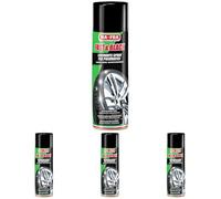 Mafra, Fast & Black, Spray de Polissage Antistatique pour Pneus, Pratique, Rapide, Ravive la Couleur d'origine des Pneus, Prévient Les Fissures, 500ml (Lot de 4)