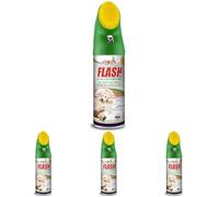 Mafra Flash Tissus Pet, Mousse Active de Nettoyage à Sec, Formule « Odor Stop », 400 ML (Lot de 4)