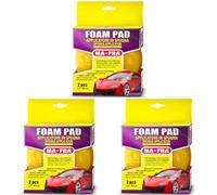 Mafra, Foam, éponge de Voiture à Cellules Serrées pour L'application de Polish, Cires, Scellants et de Revêtements, Idéal pour Traiter Les Surfaces en Caoutchouc, Plastique, Vinyle et en Cuir, 2-Pack