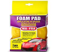 Mafra, Foam, éponge de Voiture à Cellules Serrées pour L'application de Polish, Cires, Scellants et de Revêtements, Idéal pour Traiter Les Surfaces en Caoutchouc, Plastique, Vinyle et en Cuir, 2-Pack