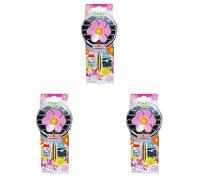 Mafra, Hippy Flower Power, Désodorisant de Voiture, Design en Forme de Fleur dans Un Caoutchouc Parfumé à la Rose épicée, Plongez-Vous dans Une Prairie Fleurie, Dure 6 Semaines, 1 unité (Lot de 3)