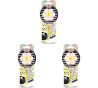 Mafra, Hippy Heaven's Door, Parfum de Voiture, Rafraîchisseur d'air de Voiture avec Design de Fleur en Caoutchouc, Couleur Blanche, Parfum Doux et Sucré Jusqu'à 6 Semaines, 1 unité (Lot de 3)