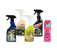 Mafra Lot de 7 chiffons en microfibre 3 en 1, traitement plastique 3 en 1, traitement peau 3 en 1, nettoyant plus lot de 7 chiffons en microfibre 30 x 35 cm