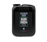 Mafra - Maniac Car Detailing Line, Format 5L, Glass Cleaner & Degreaser, Nettoyant Vitres sans Ammoniaque, Élimine Calcaire et Taches Huileuses sans Traces