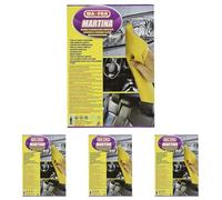 Mafra Martina, Tissu en Daim Synthétique, Haute Absorption et Haute Résistance à l'usure, Efficace pour Nettoyer Les Pièces Internes et Externes de la Voiture (Lot de 4)