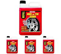 Mafra, Nettoyant Roues et Pneus, Nettoie et Dégraisse Les Pneus de Voiture, Idéal pour Rénover Les Roues et Les Pneus, Utilisable avec ou sans Mousse, Format 4500ml (Lot de 4)