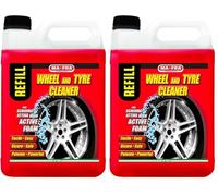 Mafra, Nettoyant Roues et Pneus, Nettoie et Dégraisse Les Pneus de Voiture, Idéal pour Rénover Les Roues et Les Pneus, Utilisable avec ou sans Mousse, Format 4500ml (Lot de 2)